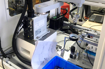 行星減速機應用視覺機器人