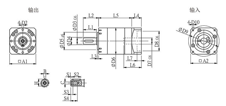 模切機專用精密行星減速器